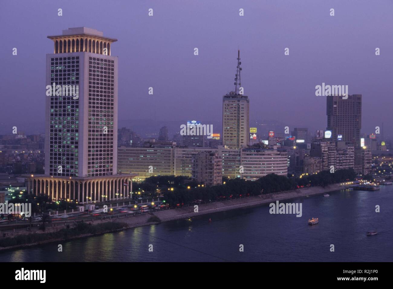 cairo in the evening Stock Photo