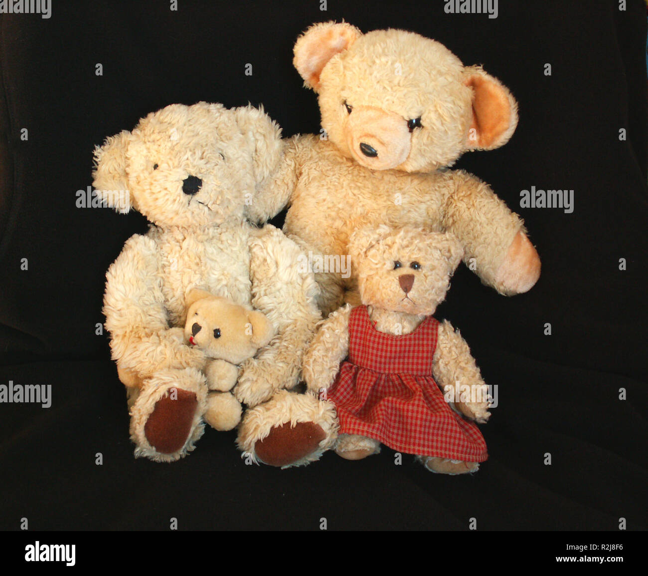 teddy bear mom and baby