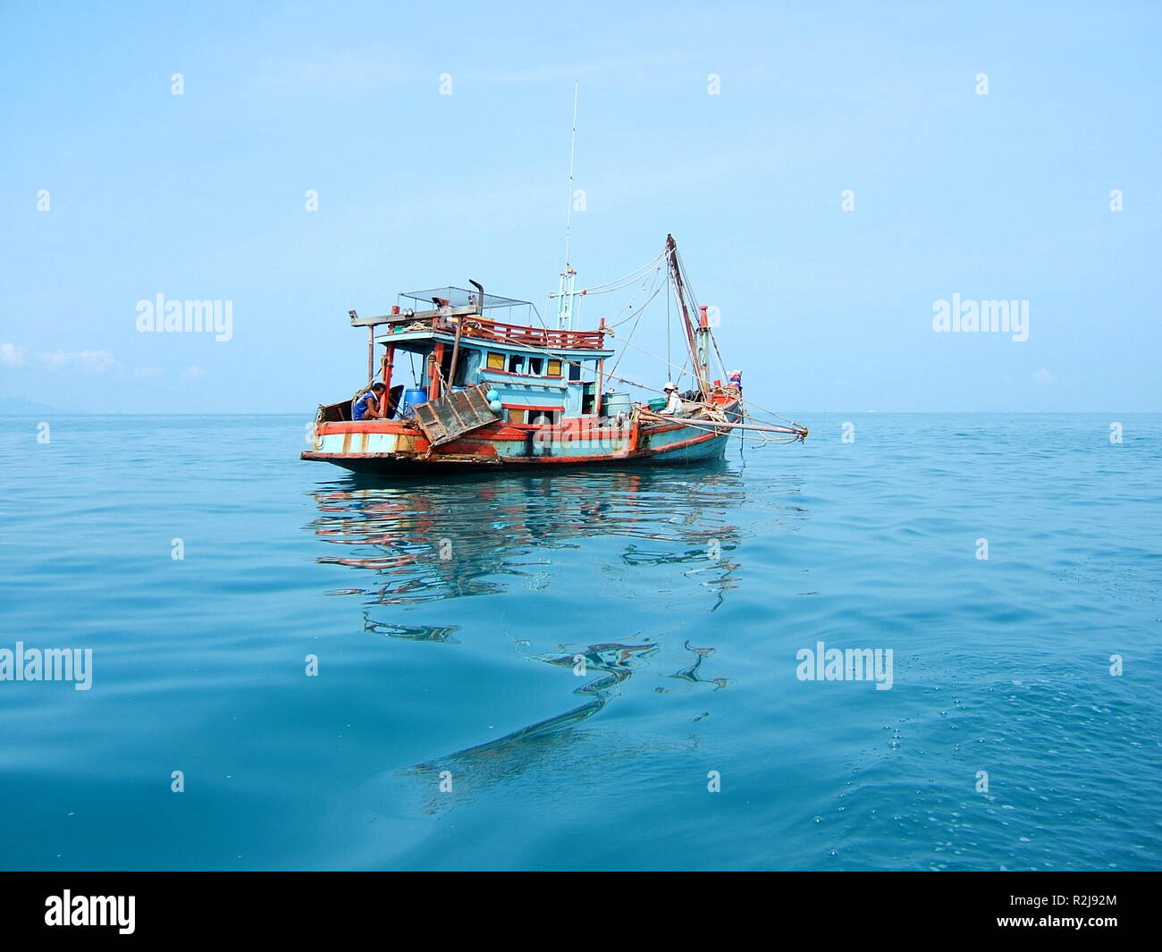 boat in thailand Stock Photo