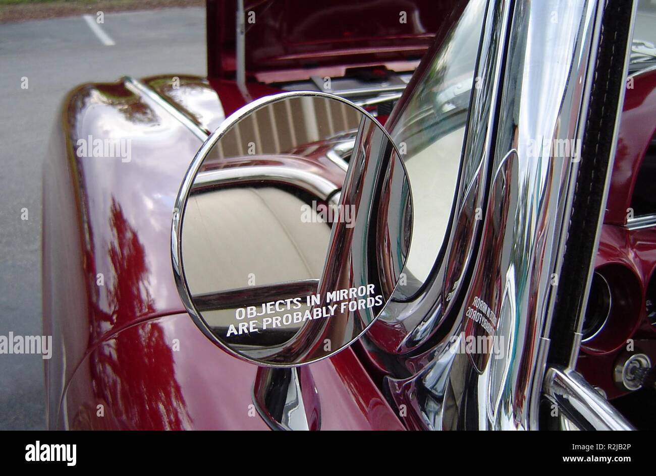 corvette side mirrors Stock Photo Alamy