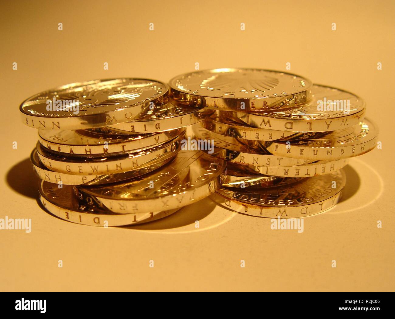 gold treasure Stock Photo