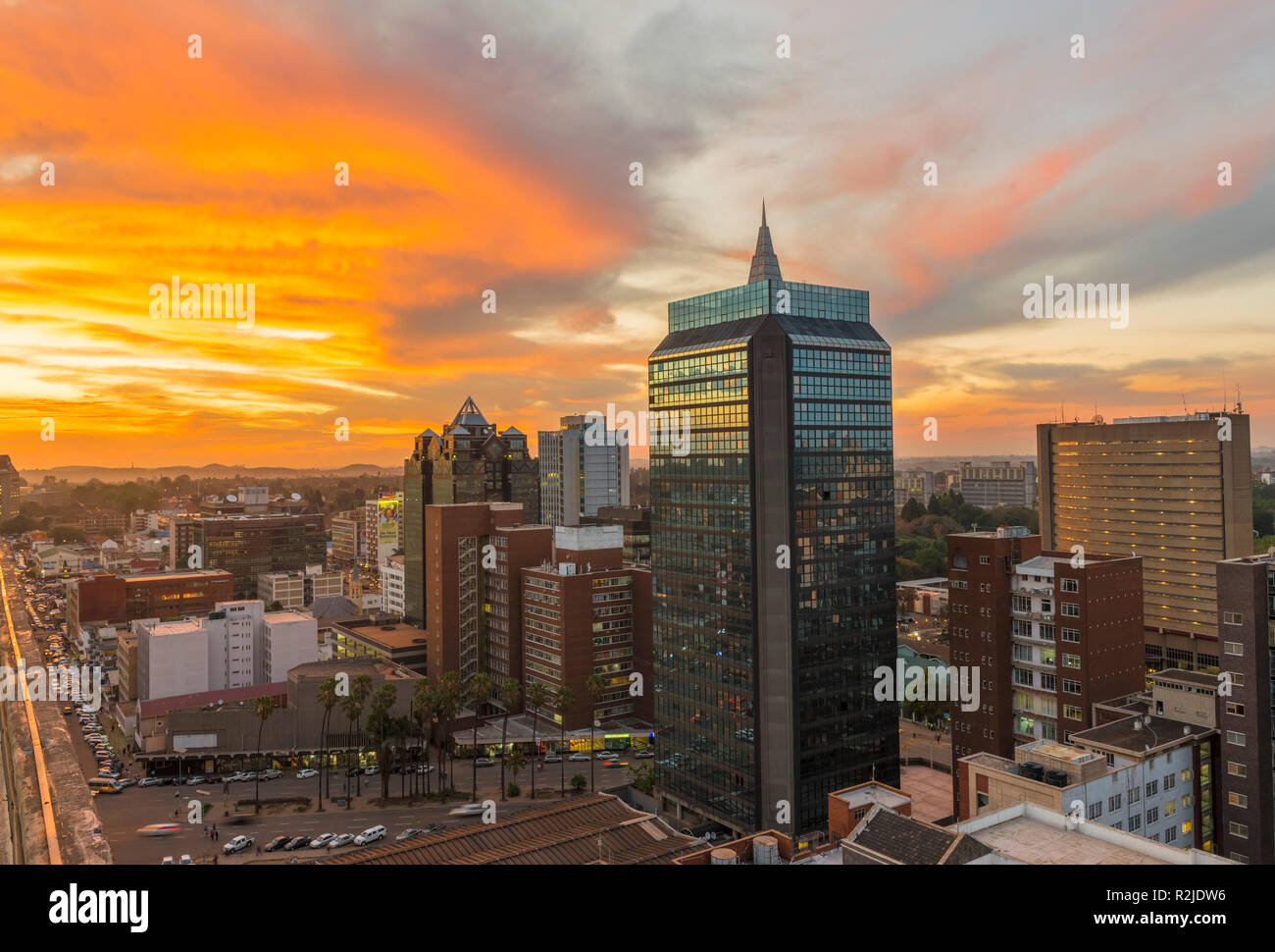 City centre harare zimbabwe hi-res stock photography and images - Alamy