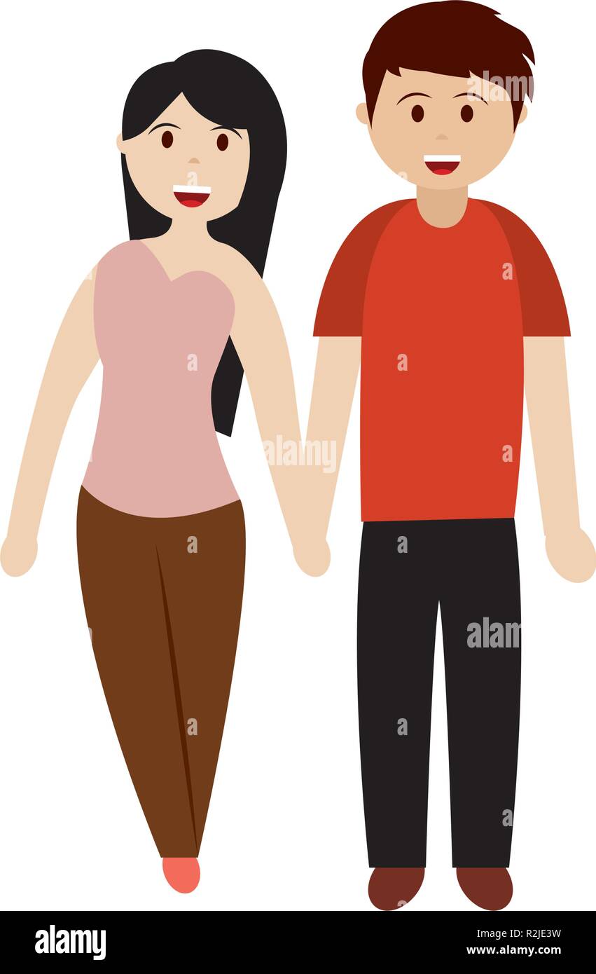 couples in love Stock Vector Image & Art - Alamy