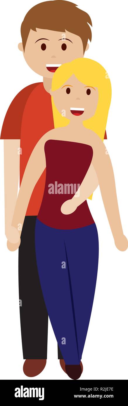 couples in love Stock Vector Image & Art - Alamy