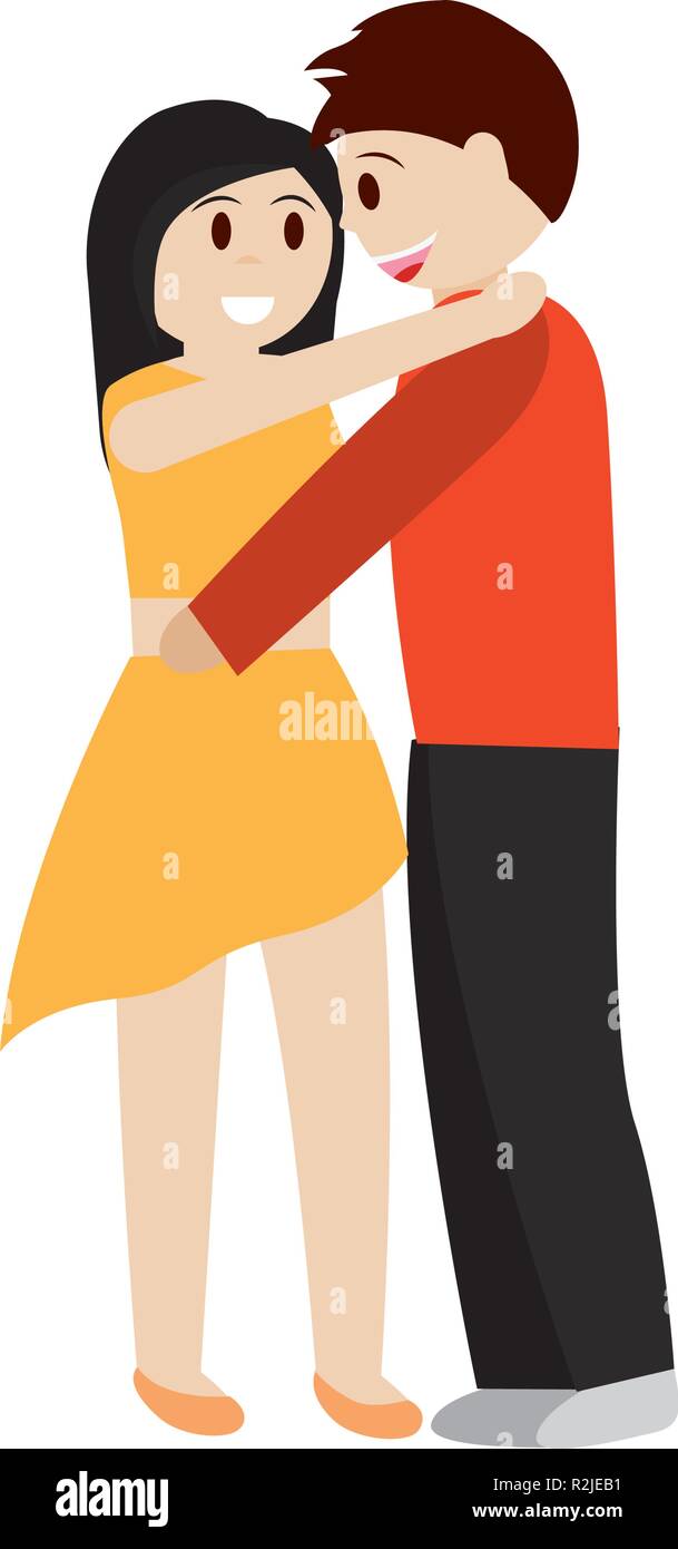couples in love Stock Vector Image & Art - Alamy
