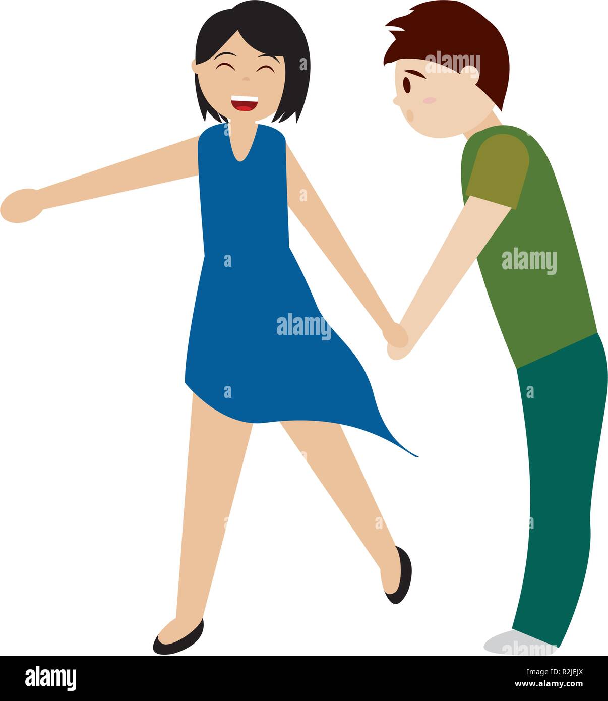 couples in love Stock Vector Image & Art - Alamy