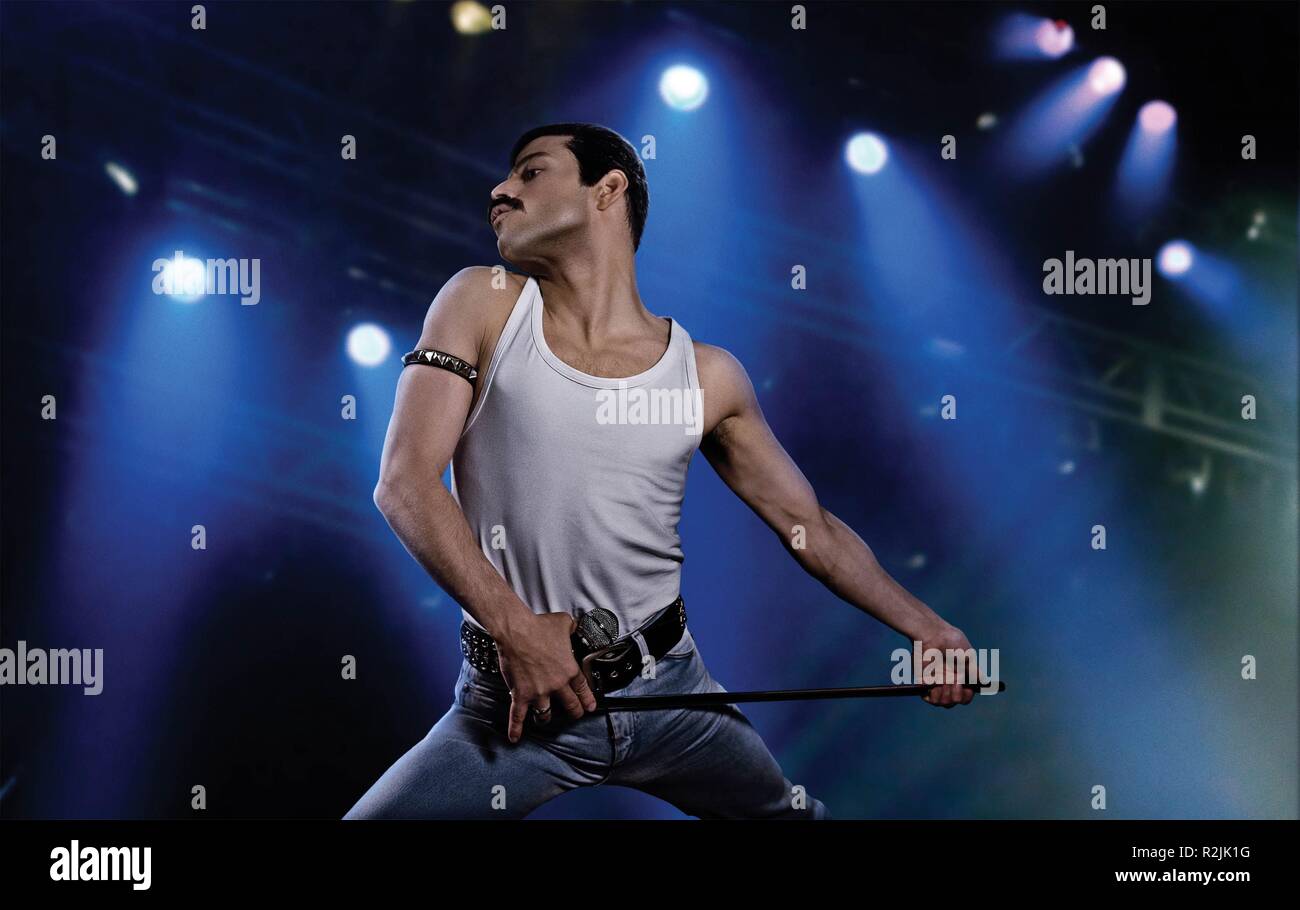 Bohemian Rhapsody Year : 2018 UK / USA Director : Bryan Singer  Rami Malek  Photo: Nick Delany Stock Photo