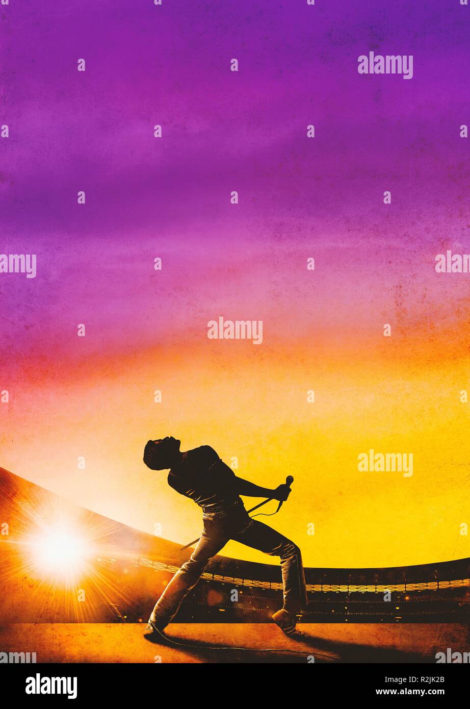 Bohemian Rhapsody Year : 2018 UK / USA Director : Bryan Singer  Rami Malek Key Art Stock Photo