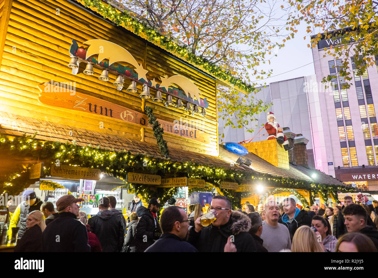 Birmingham German Christmas Market is the largest outdoor Christmas