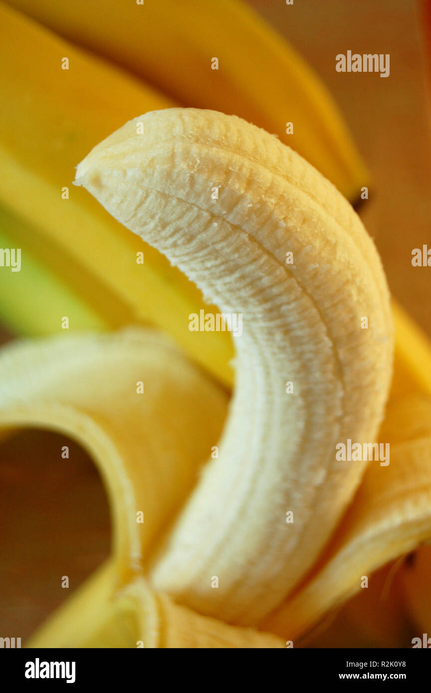 i love bananas Stock Photo