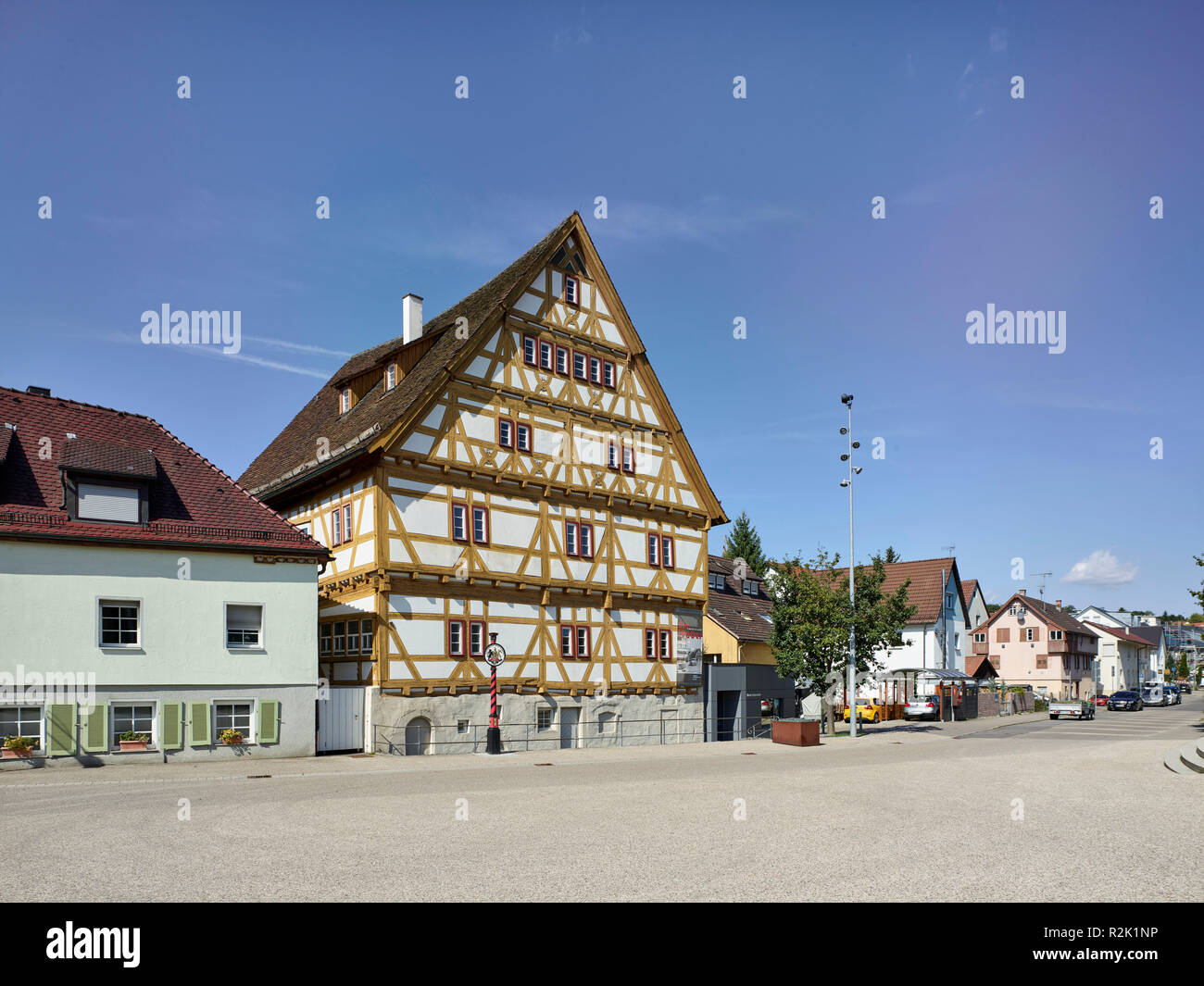 House of the town history in the Gerberhaus Waiblingen Stock Photo
