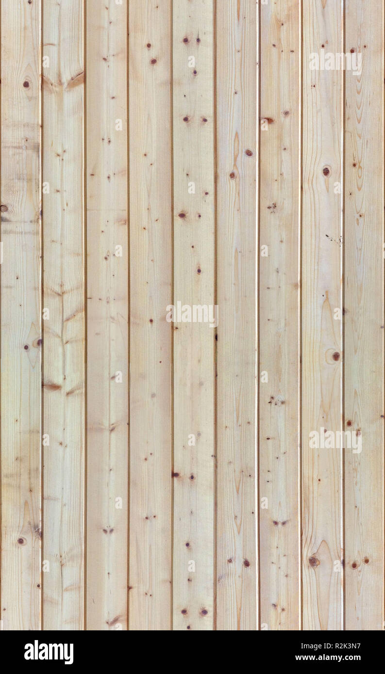 wooden wall, pine board, wall covering, wooden planks, groove and tongue, Stock Photo