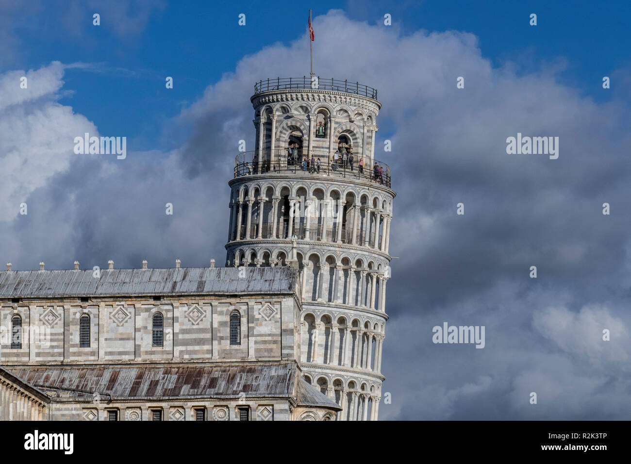 Leaning Tower of Pisa, Tuscany, Italy Stock Photo
