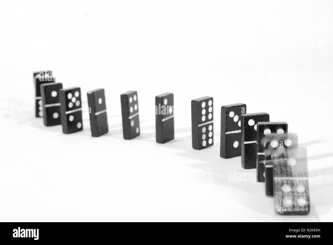 dominoes Stock Photo
