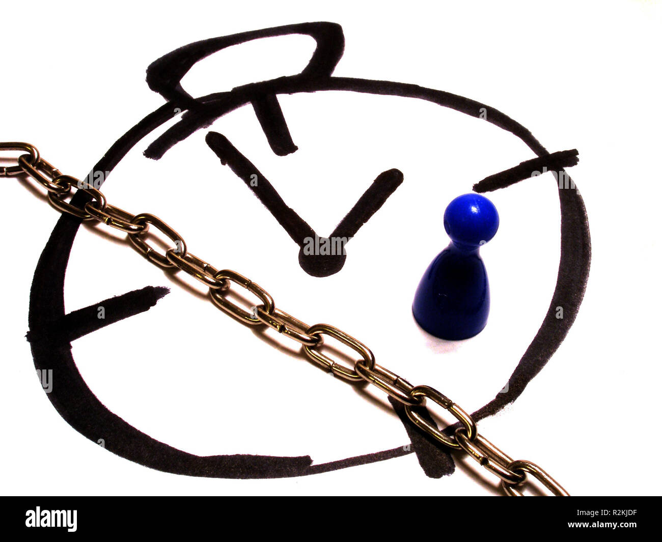 Clock with human figures hi-res stock photography and images - Alamy
