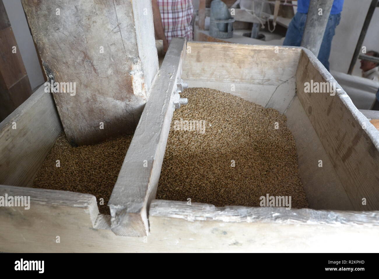 Maud Foster Windmill, Boston, Lincolnshire, UK. A working flour mill