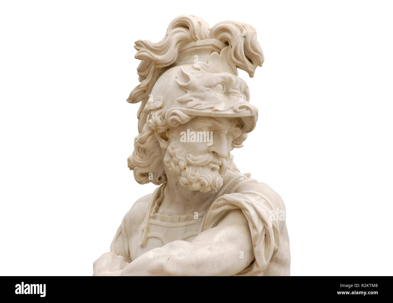 Antique warrior statue hi-res stock photography and images - Alamy