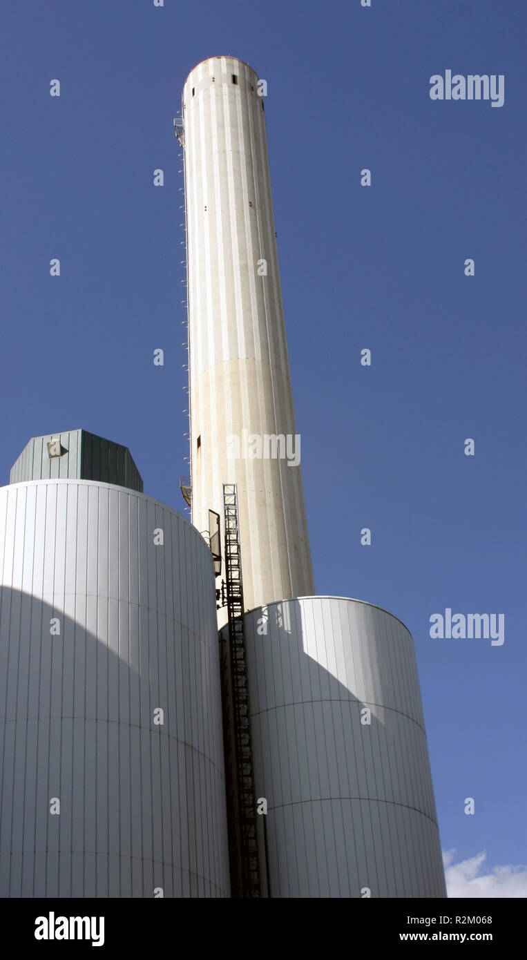 heating plant Stock Photo