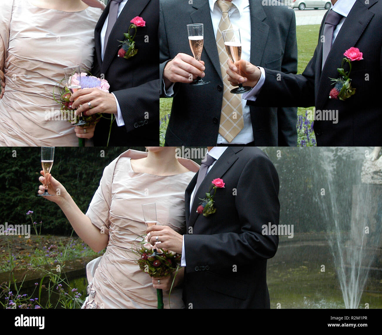 wedding - newlyweds Stock Photo