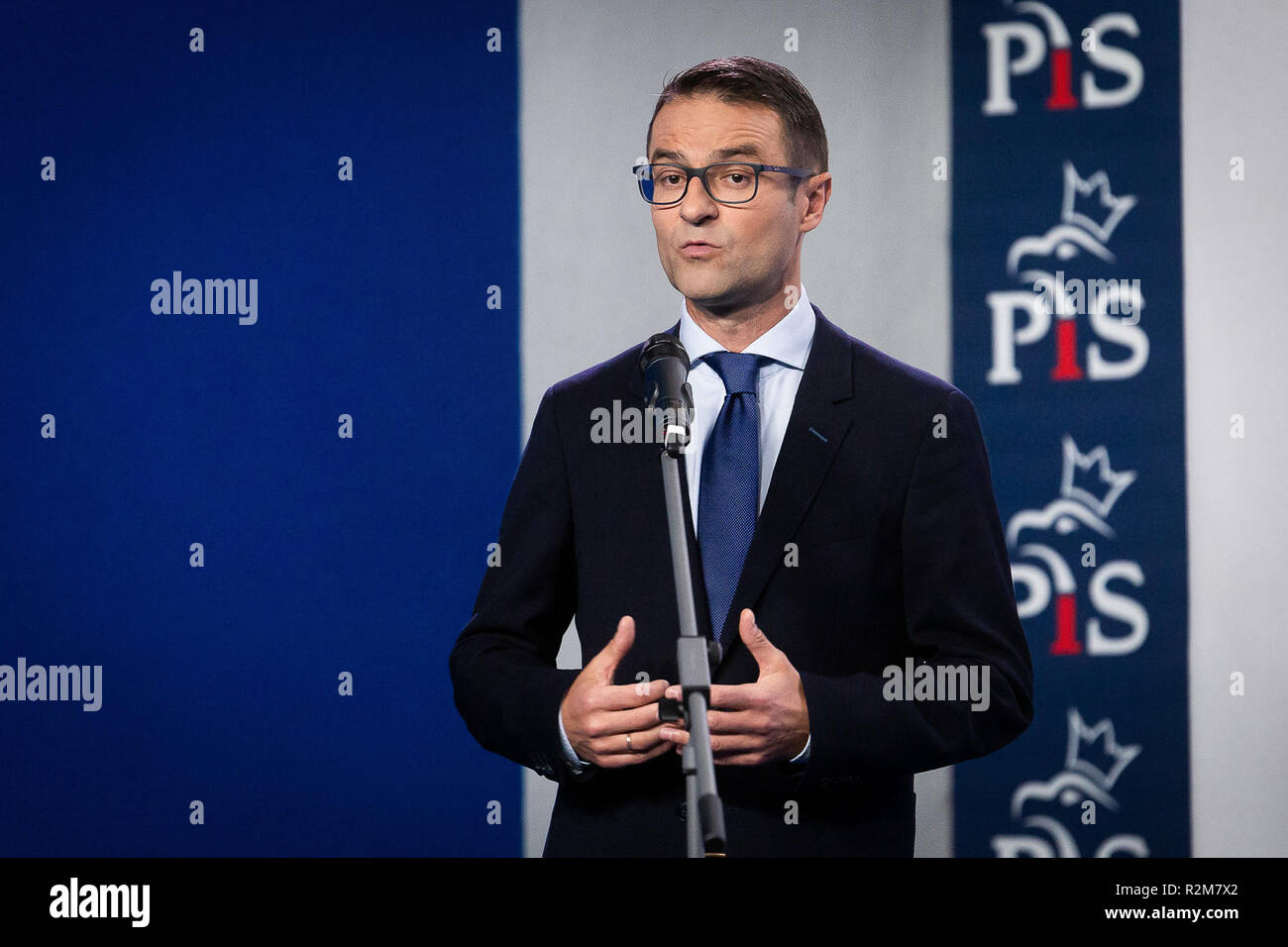 Tomasz Poreba in Warsaw, Poland on 29 August 2018 Stock Photo