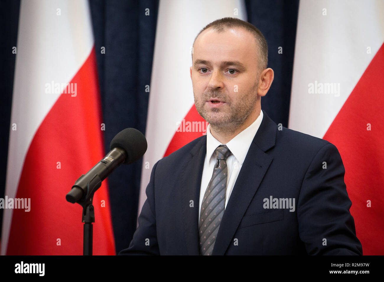 Pawel Mucha in Warsaw, Poland on 3 July 2018 Stock Photo