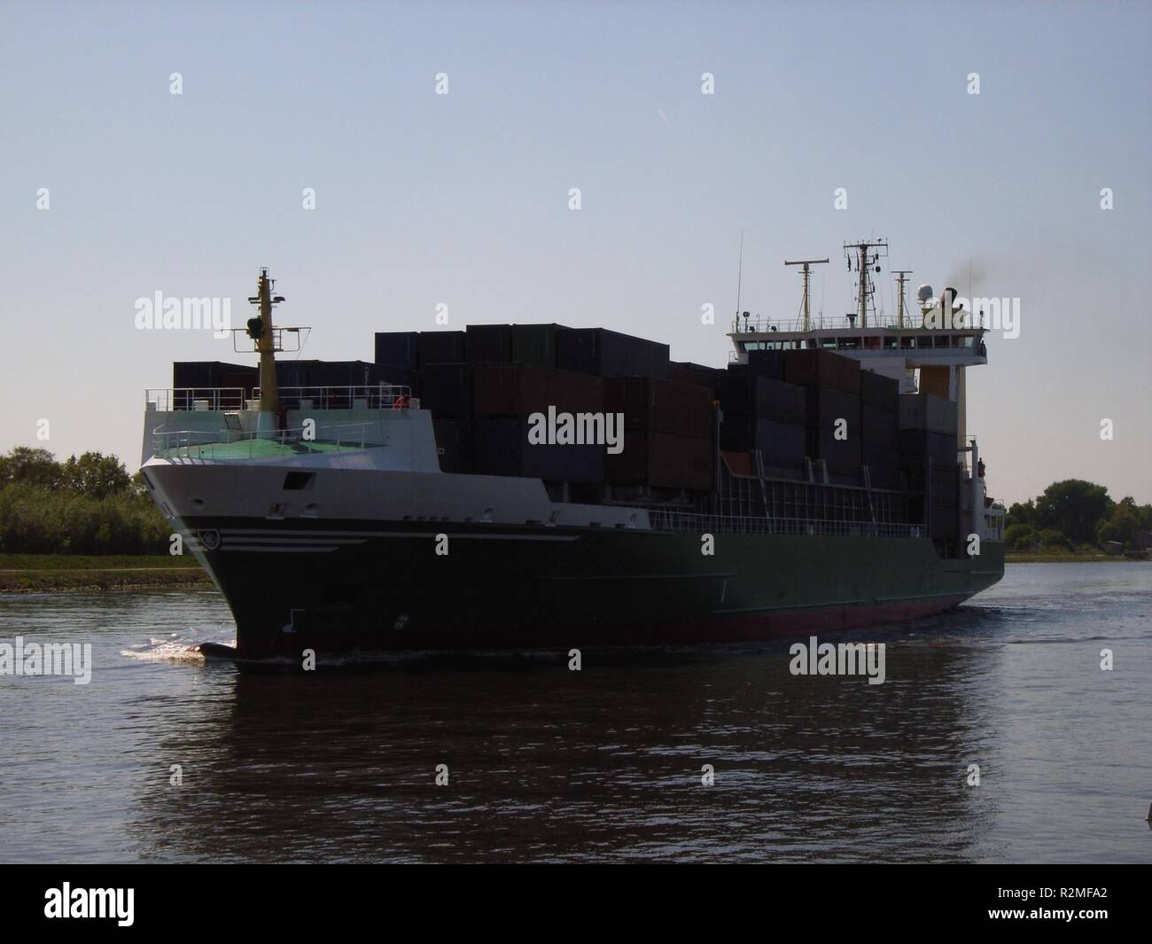 container ship Stock Photo