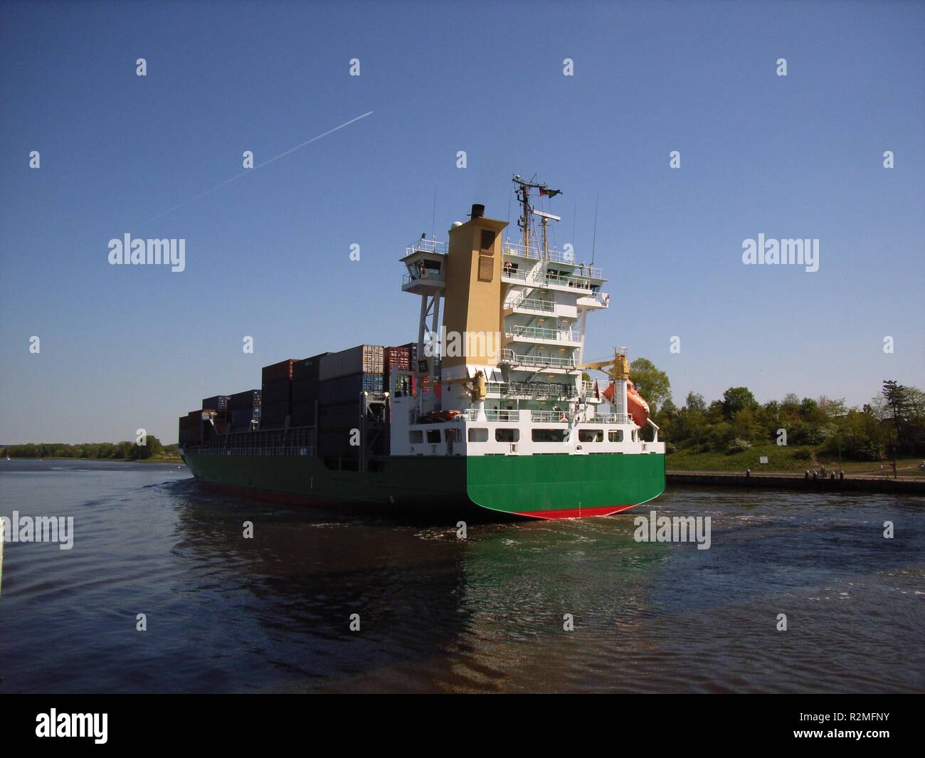 container ship Stock Photo