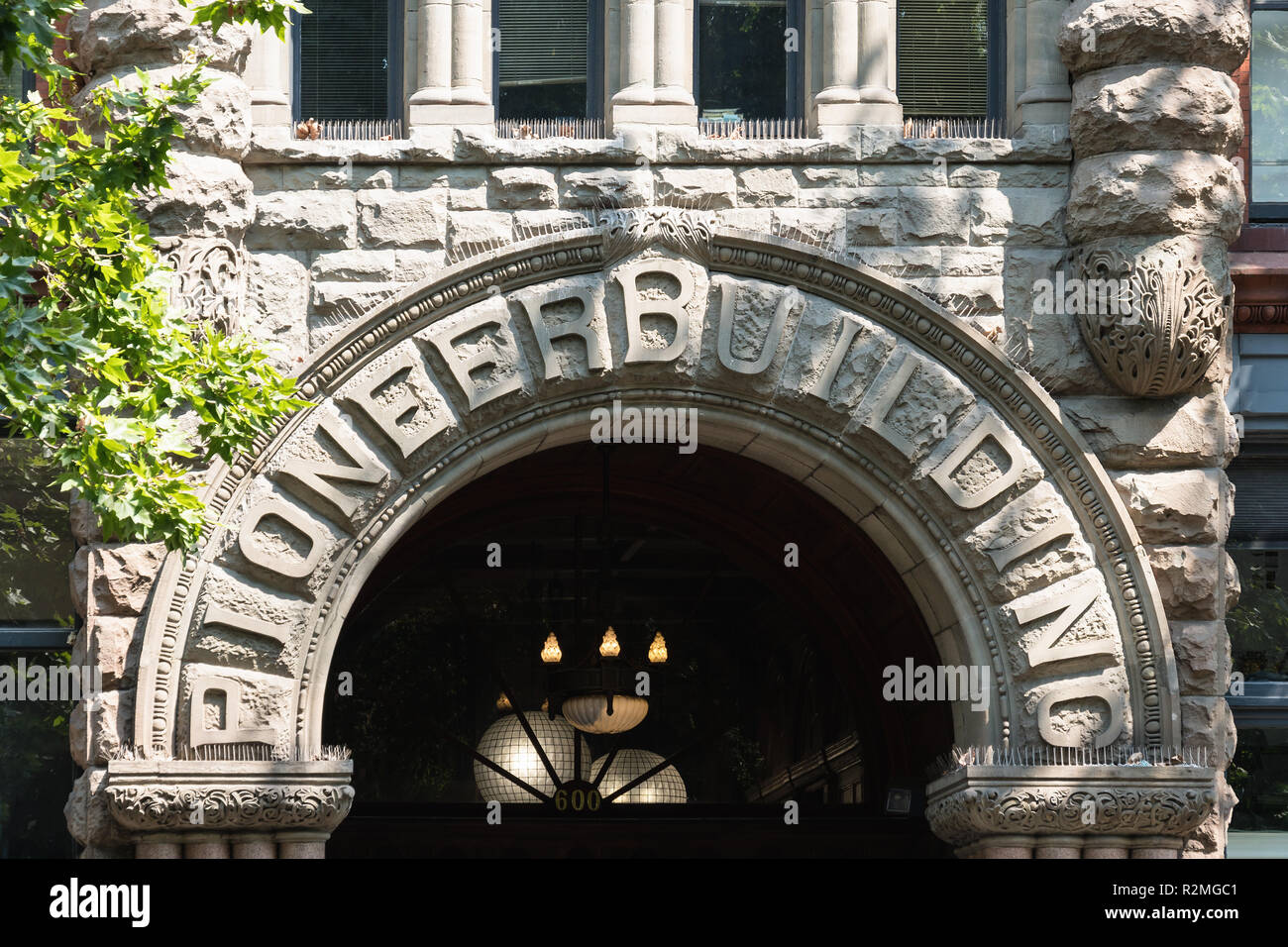 Pioneer building hi-res stock photography and images - Alamy
