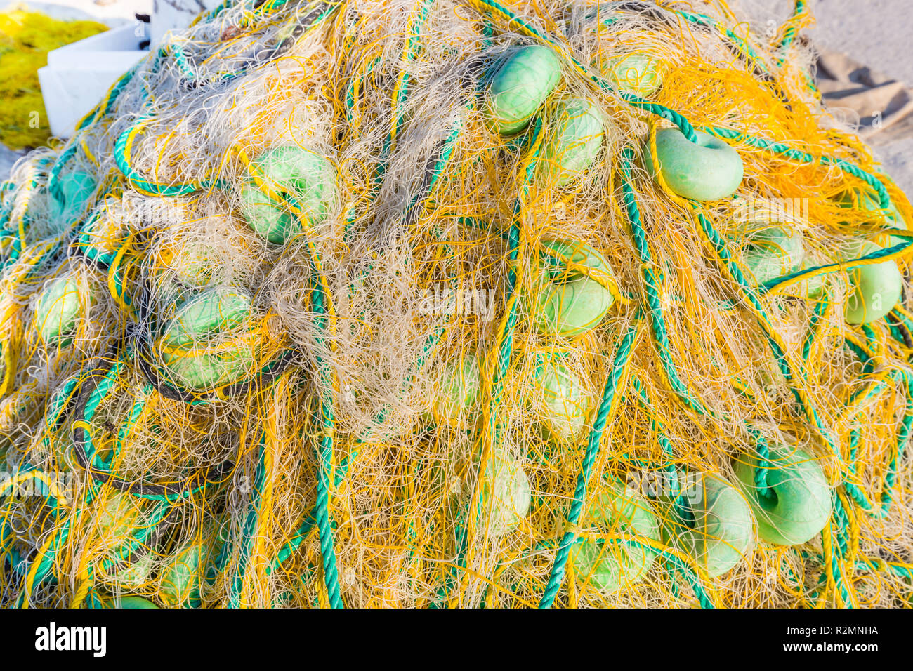 Detail deep sea fishing nets hi-res stock photography and images - Alamy