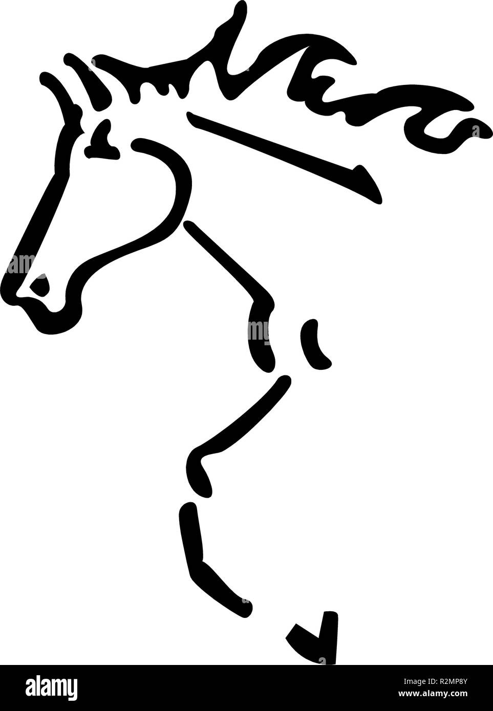 Horse Drawing High Resolution Stock Photography and Images - Alamy