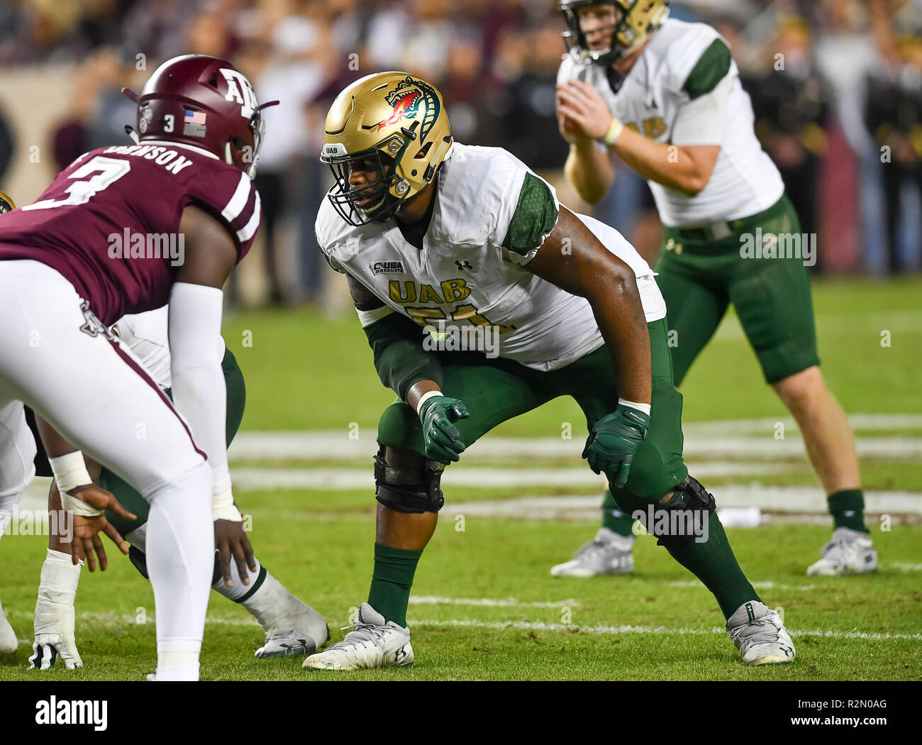 November 17 2018 College Station Txuab Blazer Lineman
