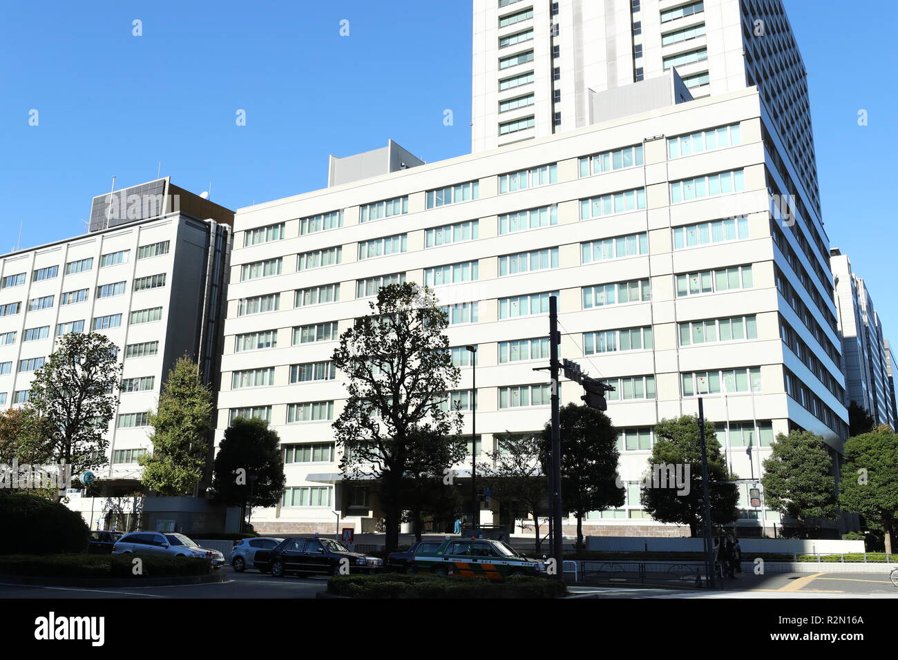 A general view of the Central Government Building No.5, Annex housing ...
