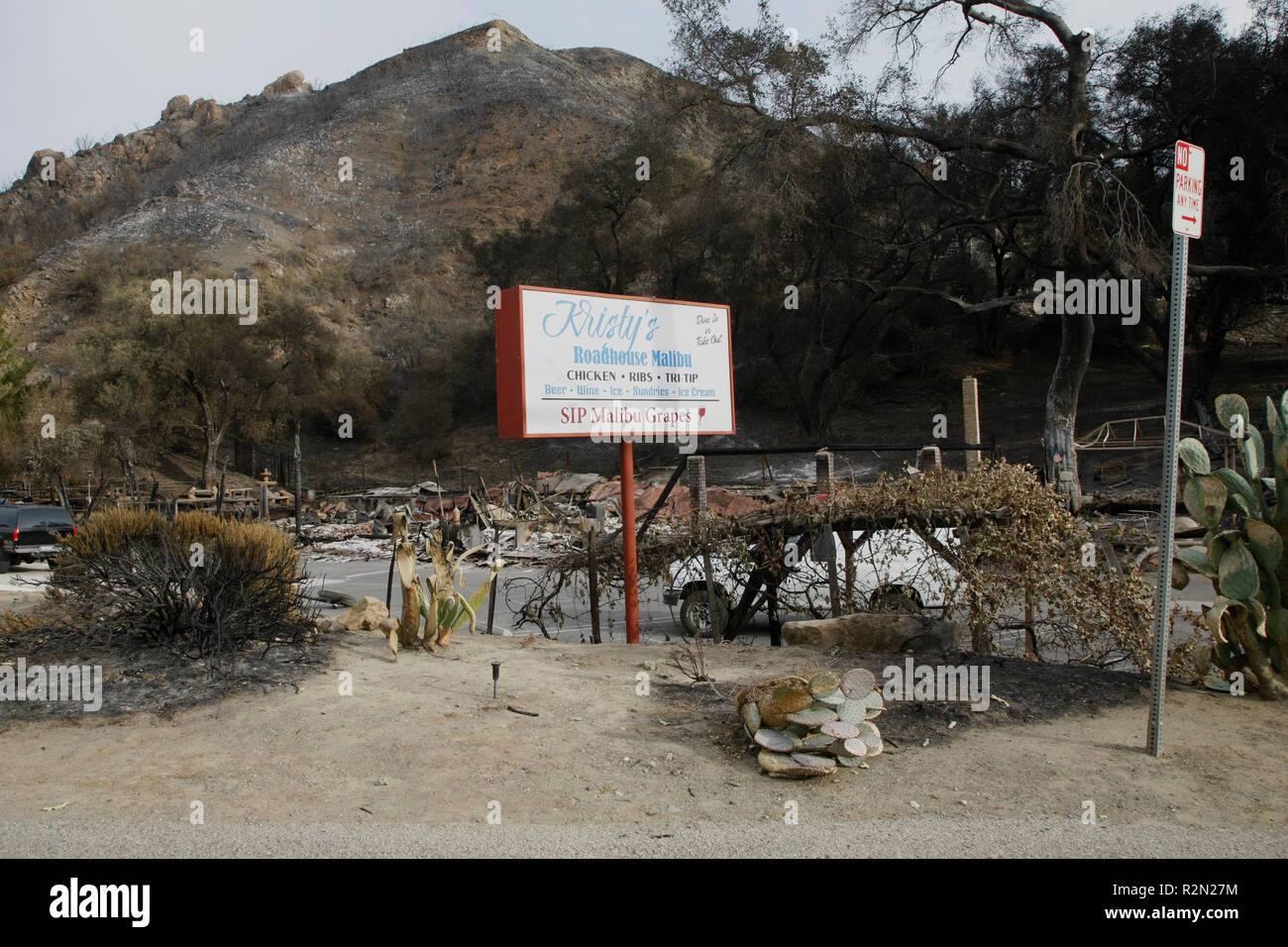 Agoura Hills, CA. 19th Nov, 2018. Kristy's Roadhouse Malibu at the