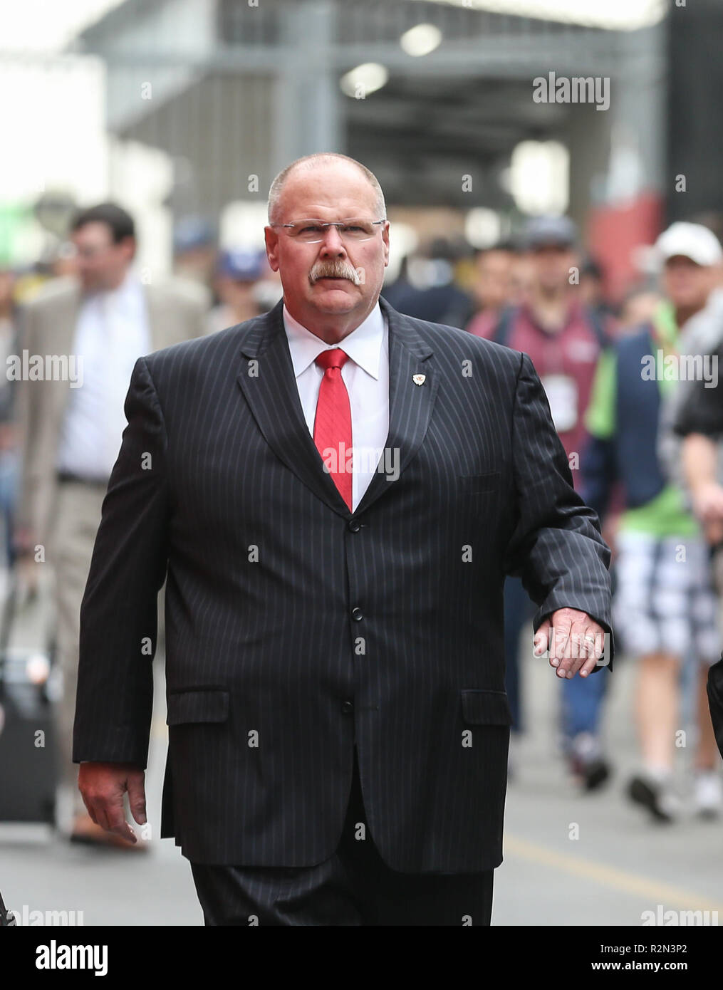 Los Angeles, CA, USA. 19th Nov, 2018. Kansas City Chiefs head coach ...