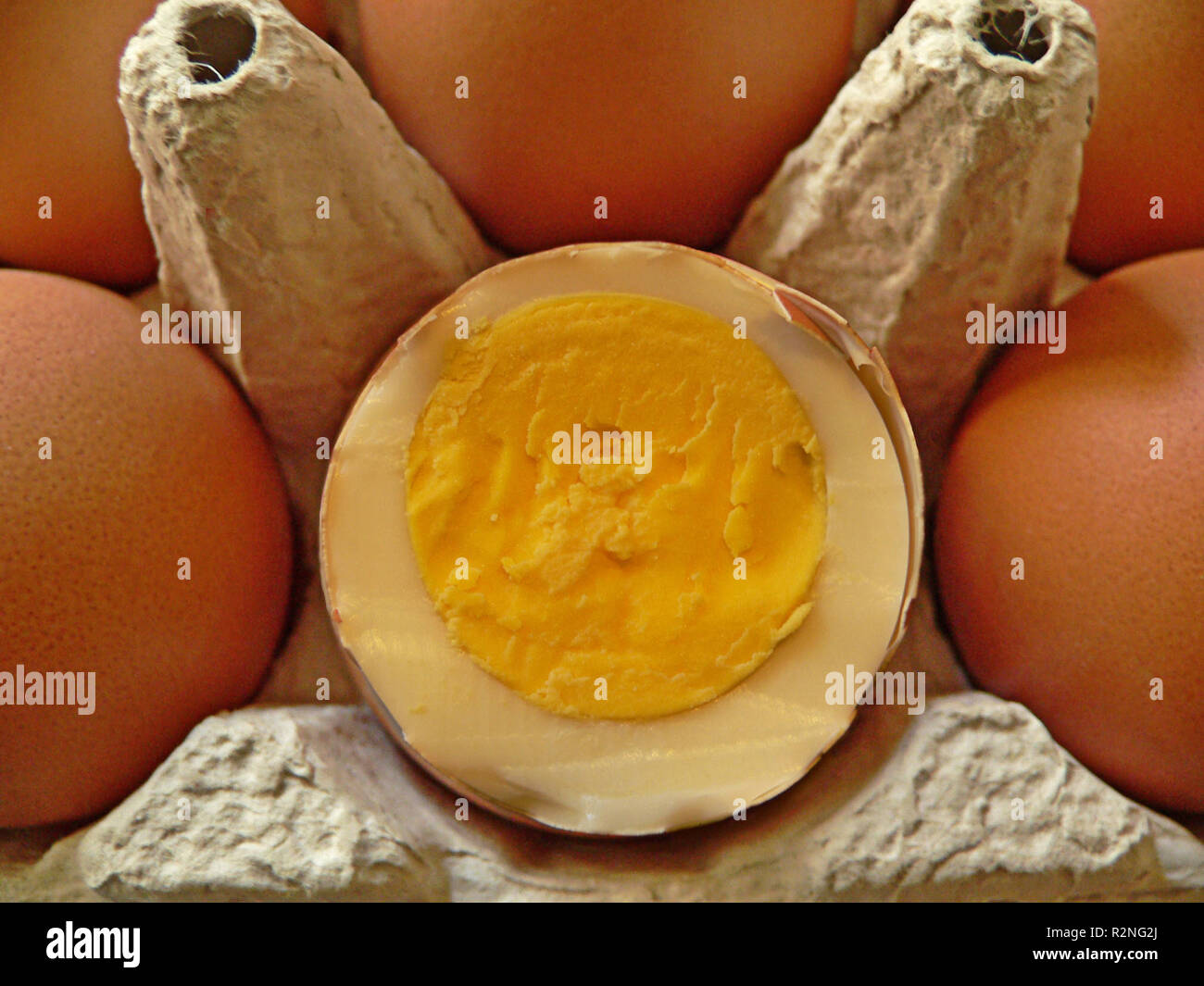 the yellow of the egg Stock Photo Alamy