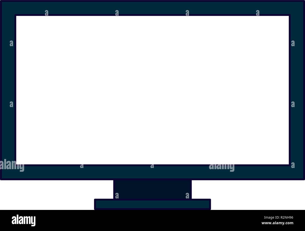 Computer screen device vector illustration graphic design Stock Vector ...