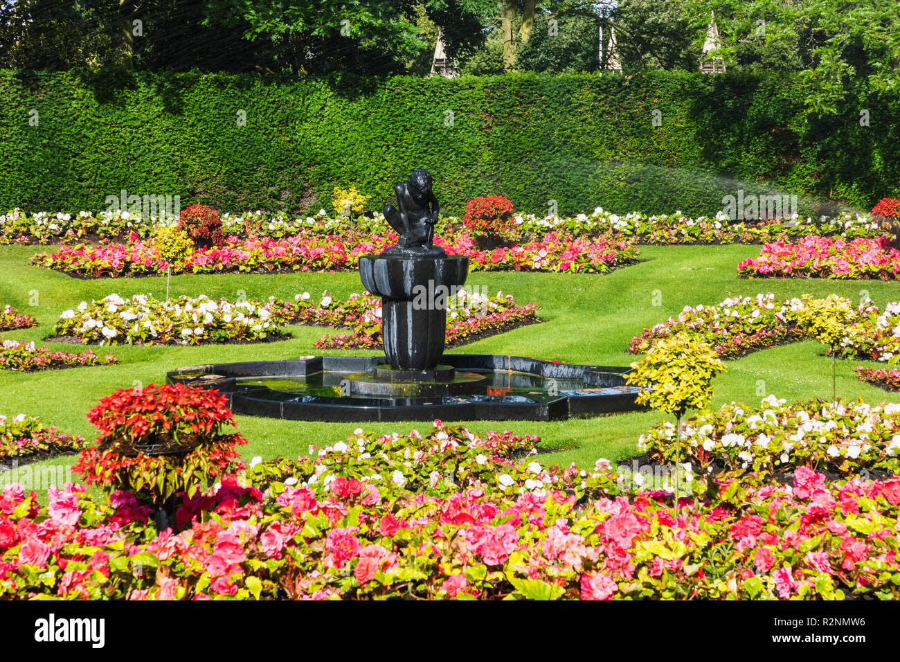 England, London, Regents Park, Queen Mary's Gardens Stock Photo
