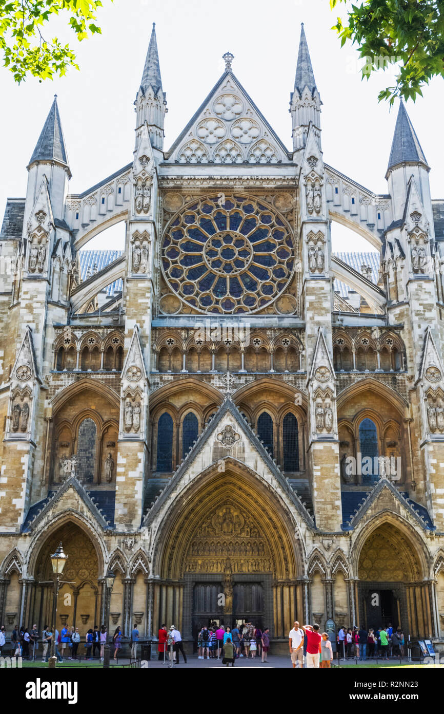 England, London, Westminster, Westminster Abbey Stock Photo