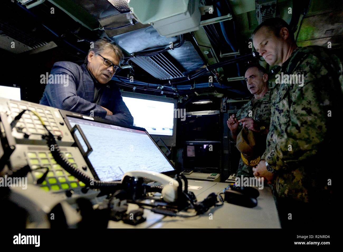 Us submarine control room hi-res stock photography and images - Alamy