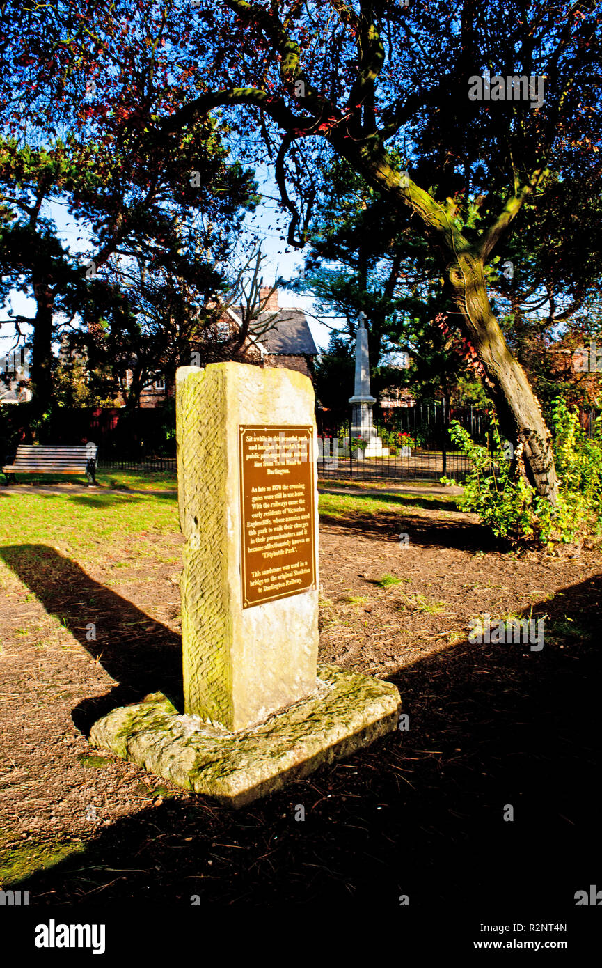 Titybolt Park, Eaglescliffe, North East England Stock Photo