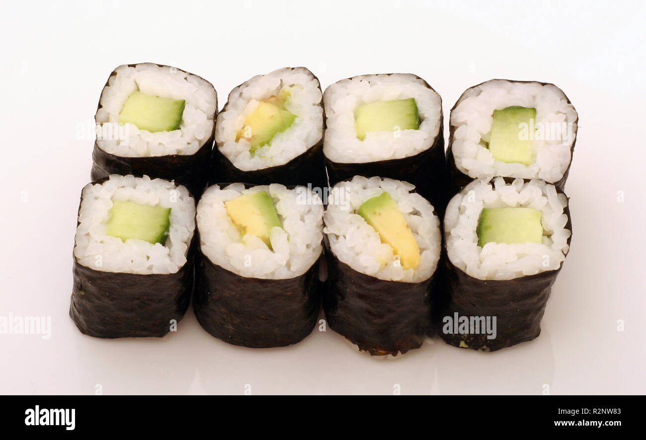 Kappa Maki Cucumber Sushi Roll High Resolution Stock Photography and Images  - Alamy