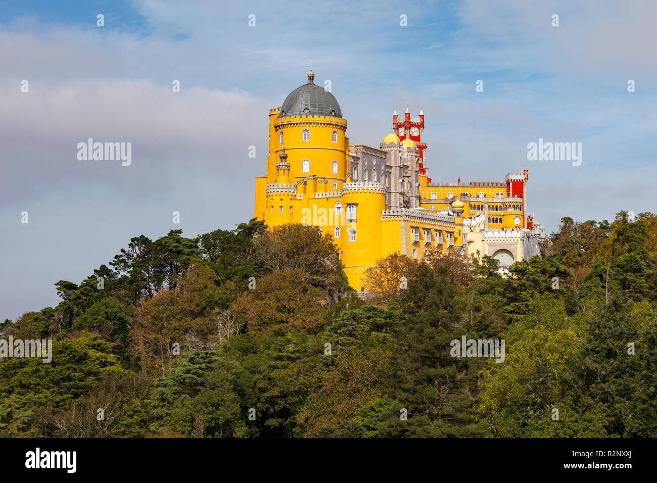 Pena National Palace (Palacio Nacional da Pena). Sintra, Portugal Stock Photo