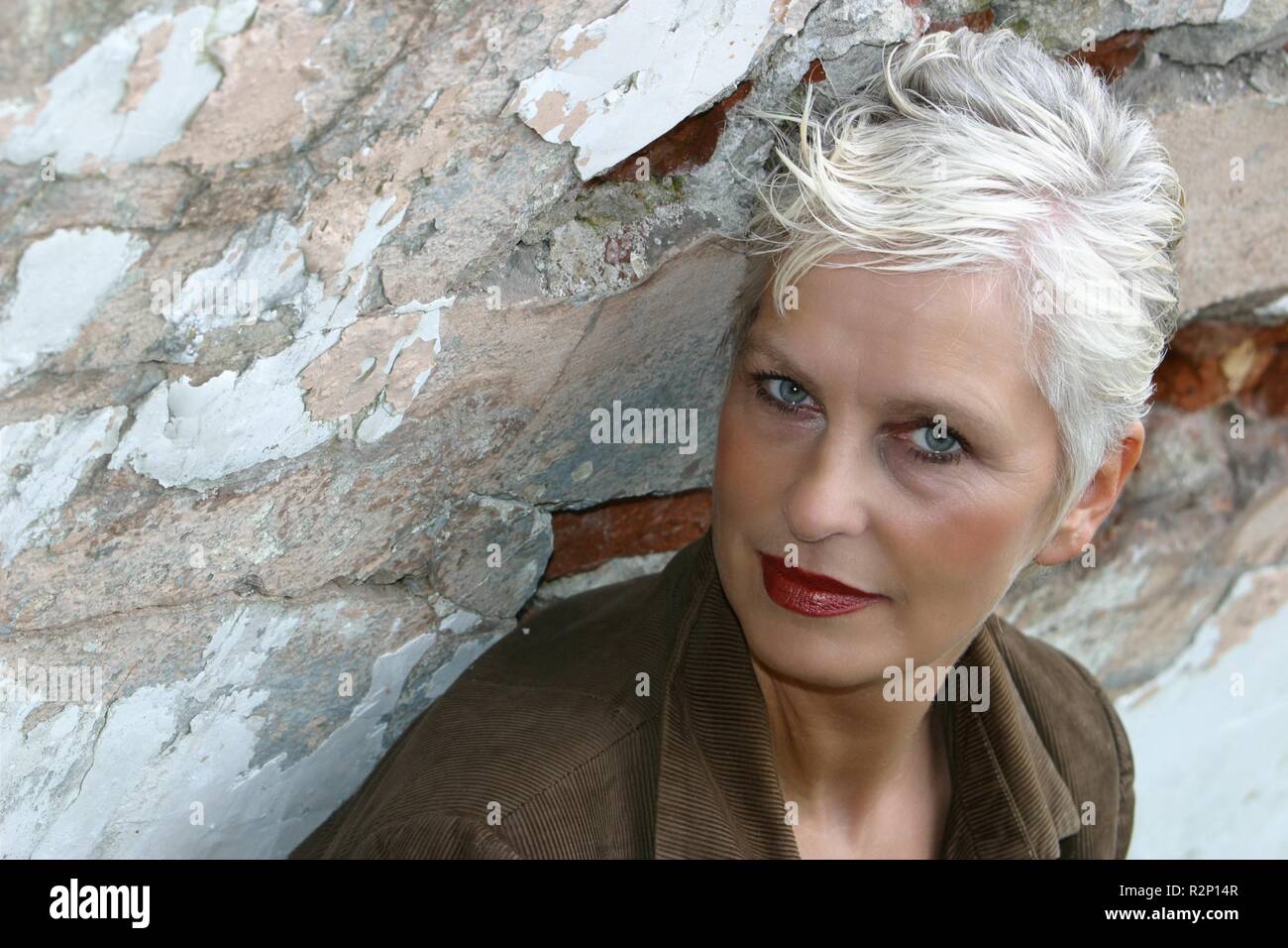 50 yearold woman Stock Photo Alamy
