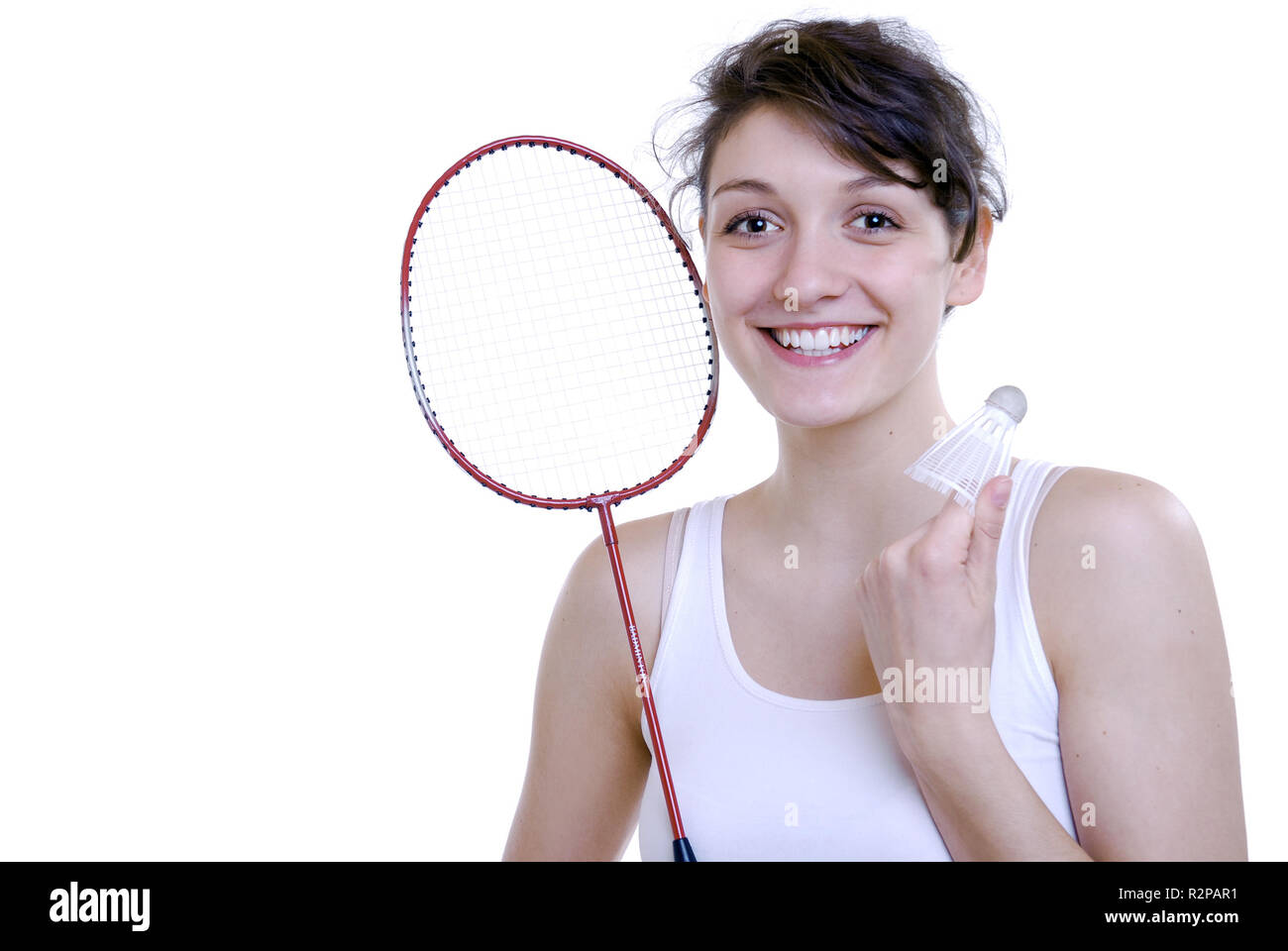 Badminton rally hi-res stock photography and images - Alamy