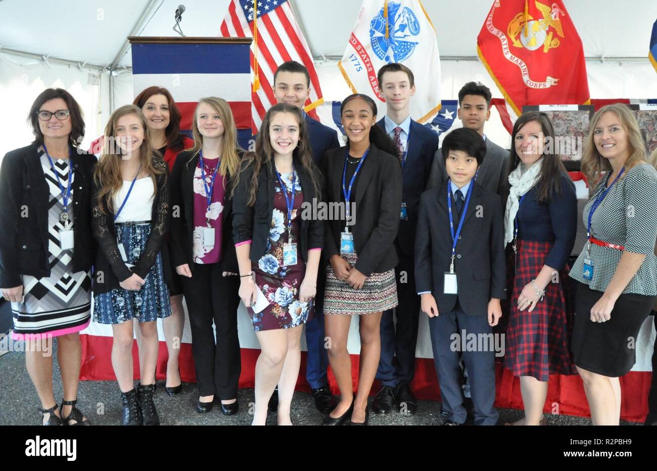 DAHLGREN, Va. (Nov. 1, 2018) Spotsylvania Post Oak Middle School