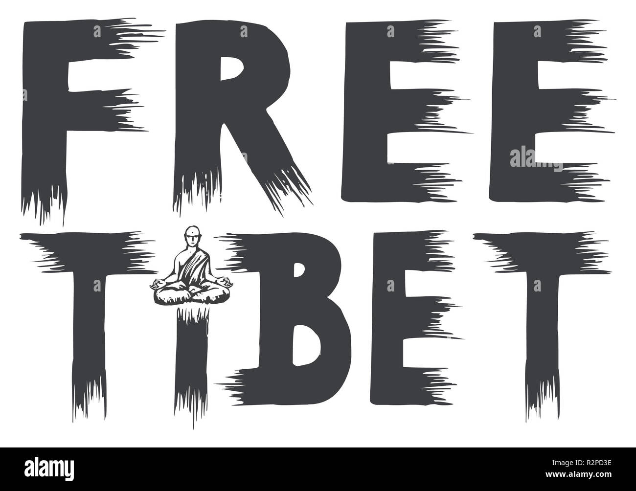 free tibet Stock Photo