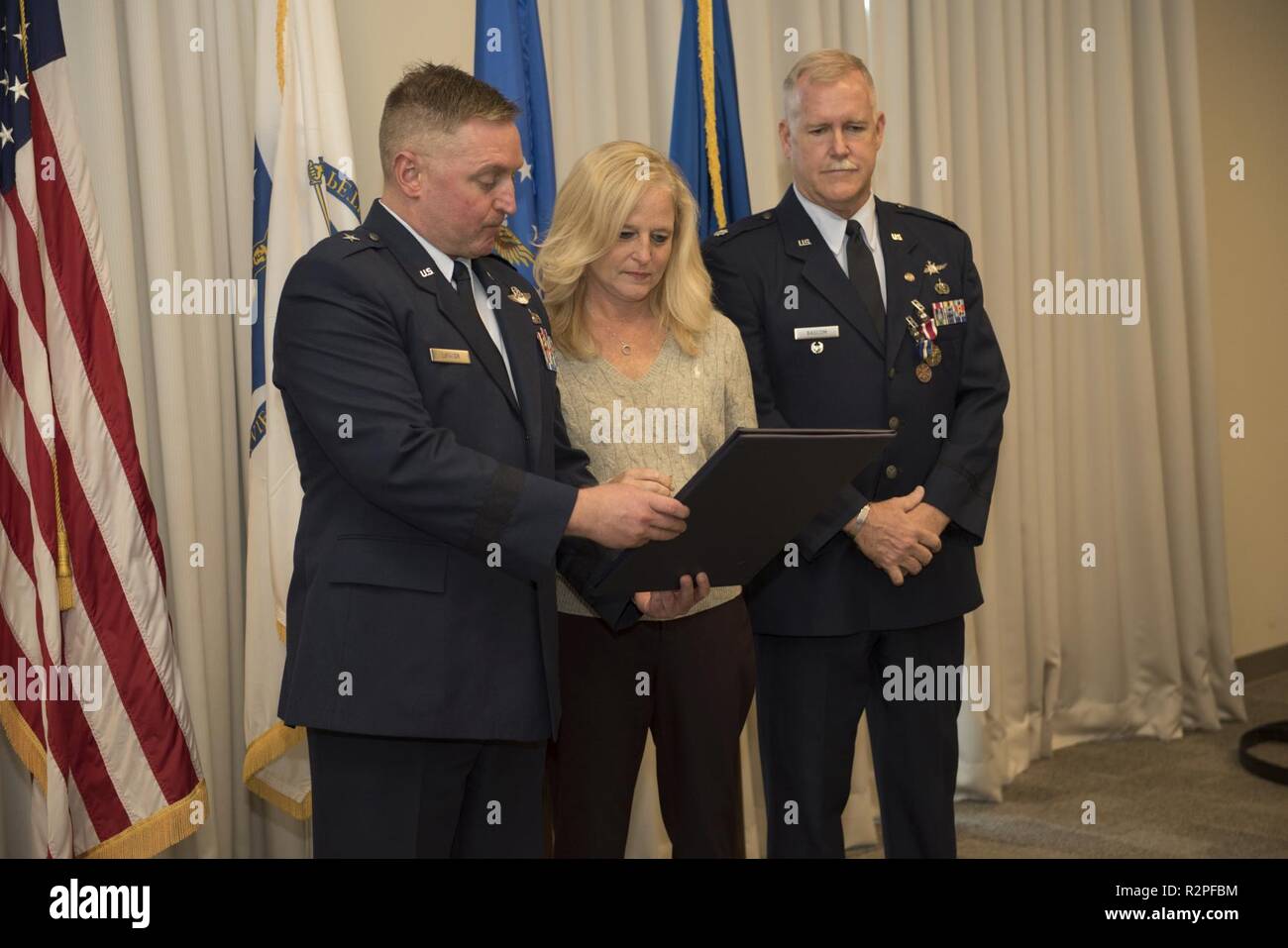 Lt. Col. David Bascom retired from Otis Air National Guard Base on ...