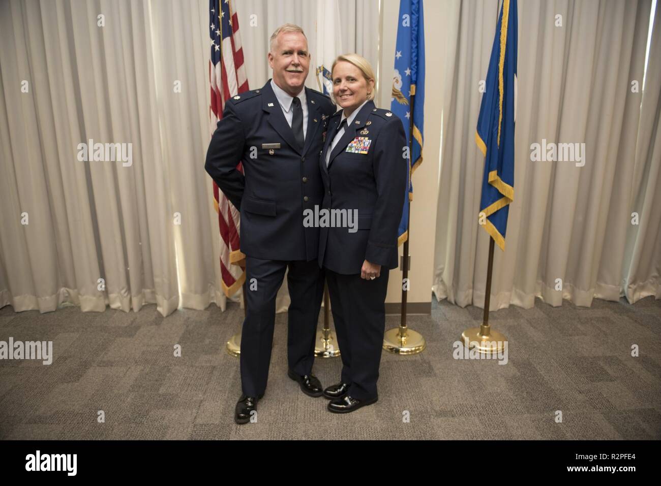 Lt. Col. David retired from Otis Air National Guard Base on