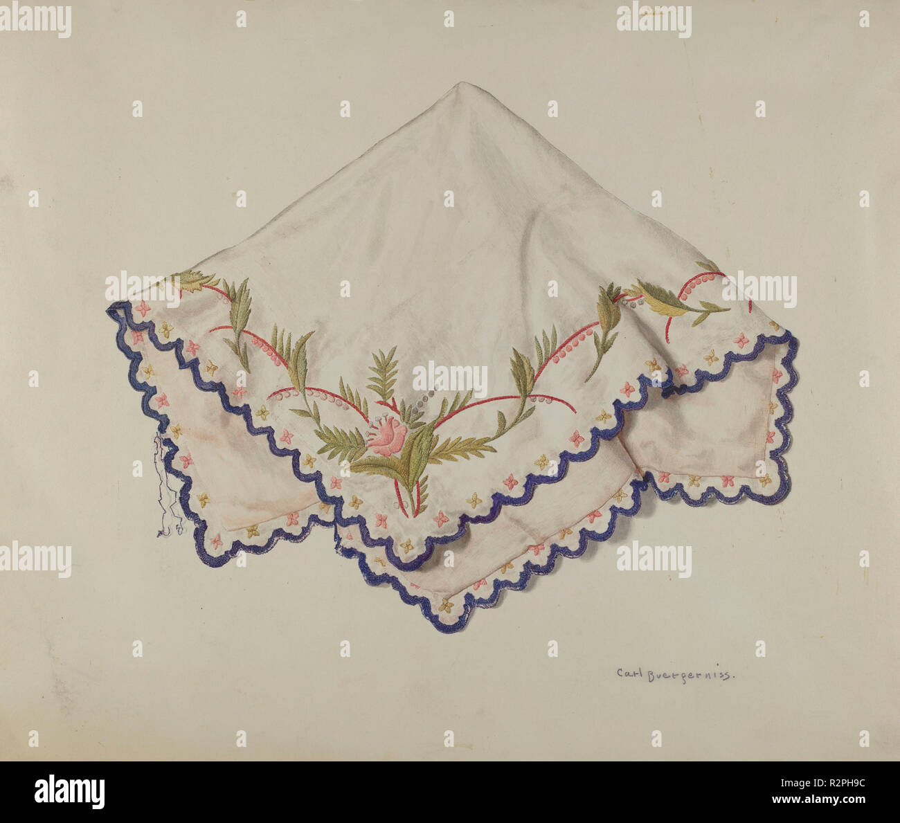 Pillow Slip Or Case Dated 1935 1942 Dimensions Overall 36 8 X