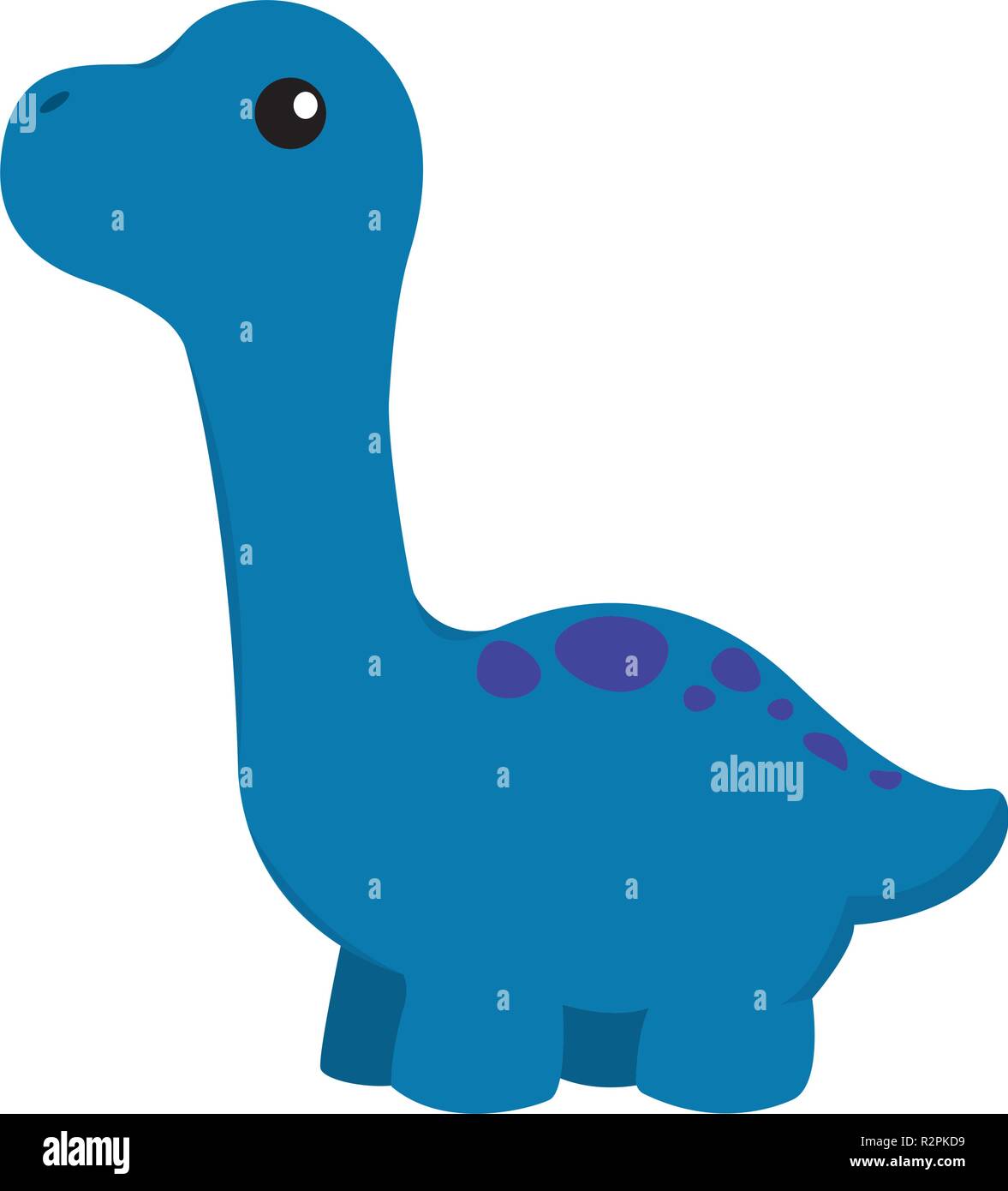 Cute cartoon dinosaur Stock Vector Image & Art - Alamy